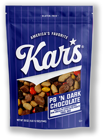 bag of Kar's PB & Dark Chocolate mix