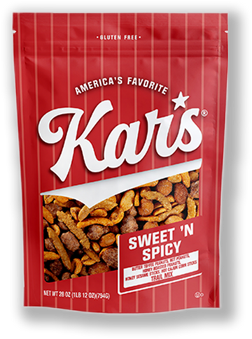 bag of Kar's Sweet & Spicy mix
